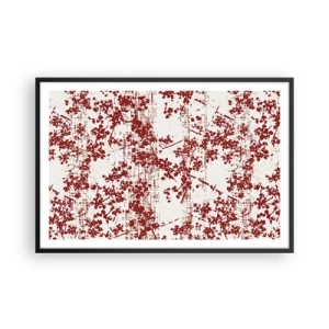 Plakat w czarnej ramie - Jak dawny perkalik - 91x61 cm