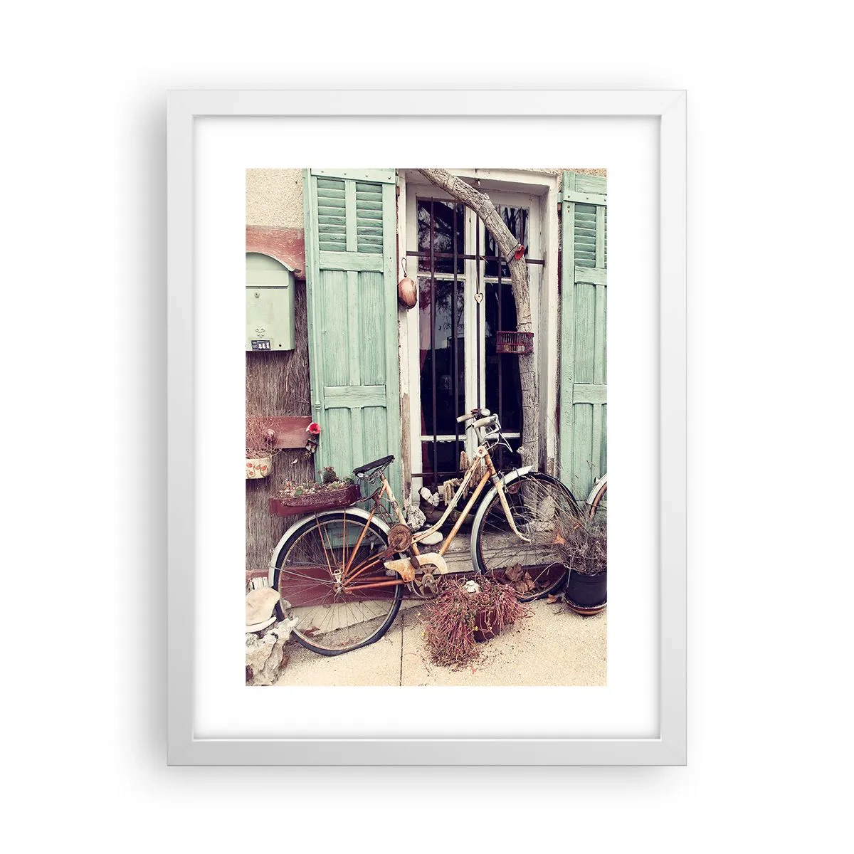 Plakat w białej ramie - Niech żyje prowincja - 30x40 cm