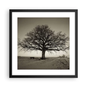 Plakat w czarnej ramie - Stąd do wieczności - 40x40 cm