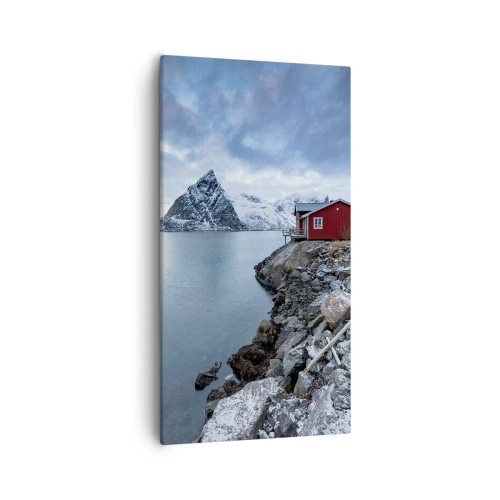 Obraz na płótnie - Skandynawskie zacisze - 55x100 cm