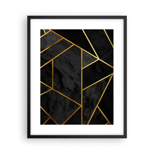 Plakat w czarnej ramie - Mrok i blask - 40x50 cm