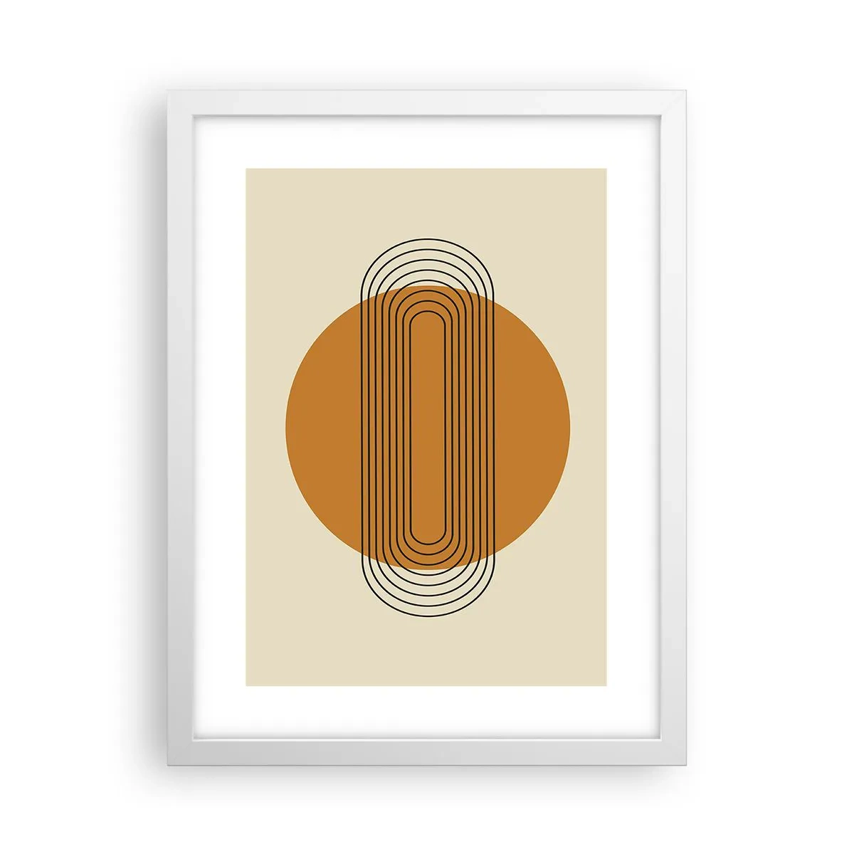 Plakat w białej ramie - Plan doskonały - 30x40 cm