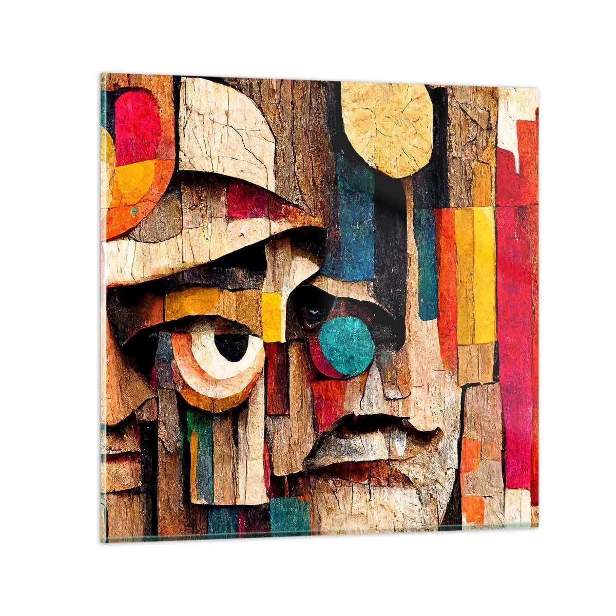 Obraz na szkle - Widzę cię… - 30x30 cm