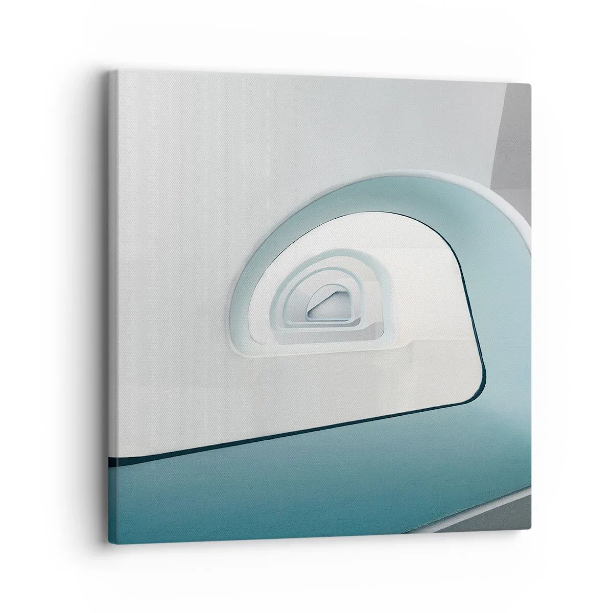 Obraz na płótnie - Do dna błękitu - 30x30 cm