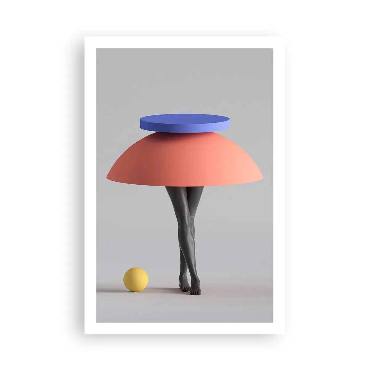 Plakat - Kompozycja surrealistyczna - 61x91 cm