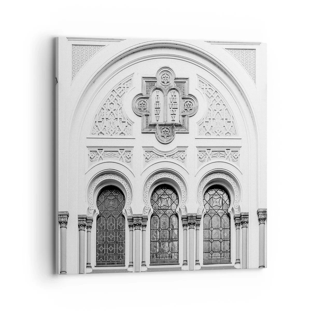 Obraz na płótnie - Na pograniczu kultur - 70x70 cm