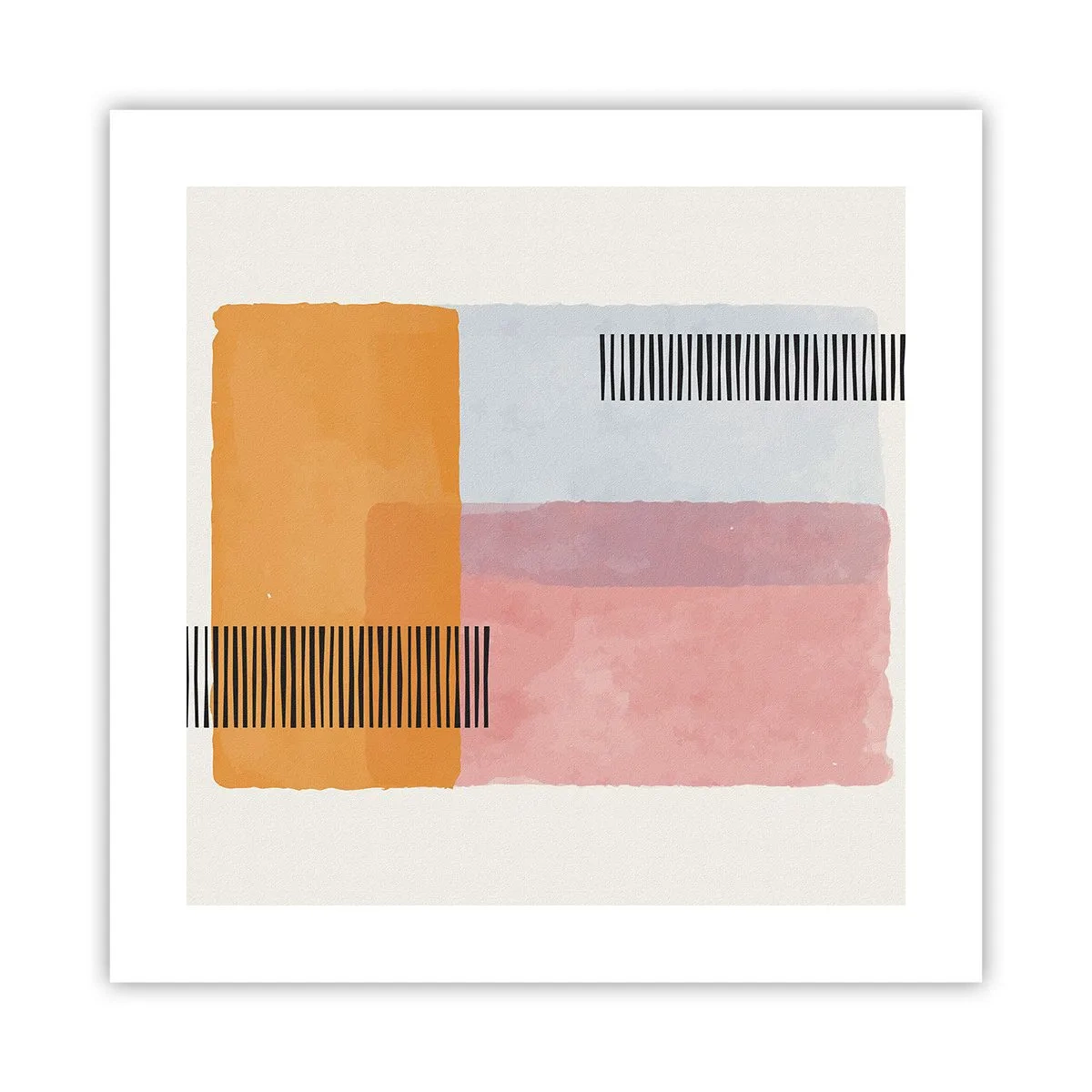 Plakat - Z kąta w kąt - 40x40 cm