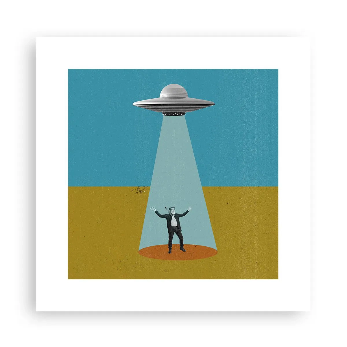 Plakat - Bliskie spotkanie - 30x30 cm