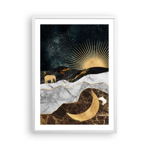 Plakat w białej ramie - Odwieczne prawa - 50x70 cm