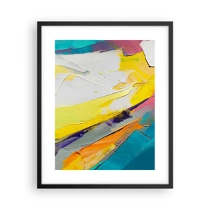 Plakat w czarnej ramie - Anatomia światła - 40x50 cm