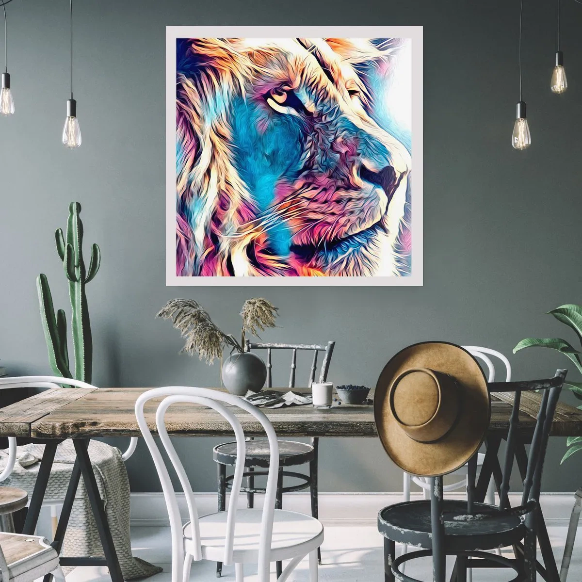 Plakat - Mądrość natury - 60x60 cm