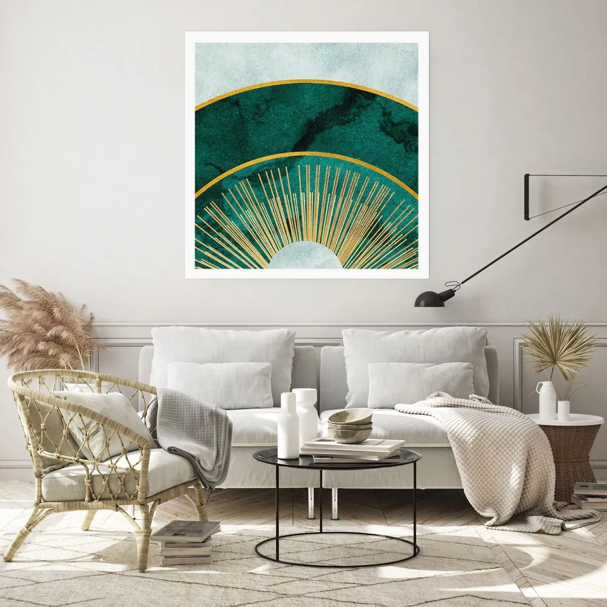 Plakat - Inny układ słoneczny - 50x50 cm