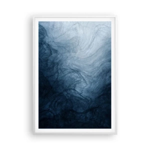 Plakat w białej ramie - W głąb sięgnąć - 70x100 cm