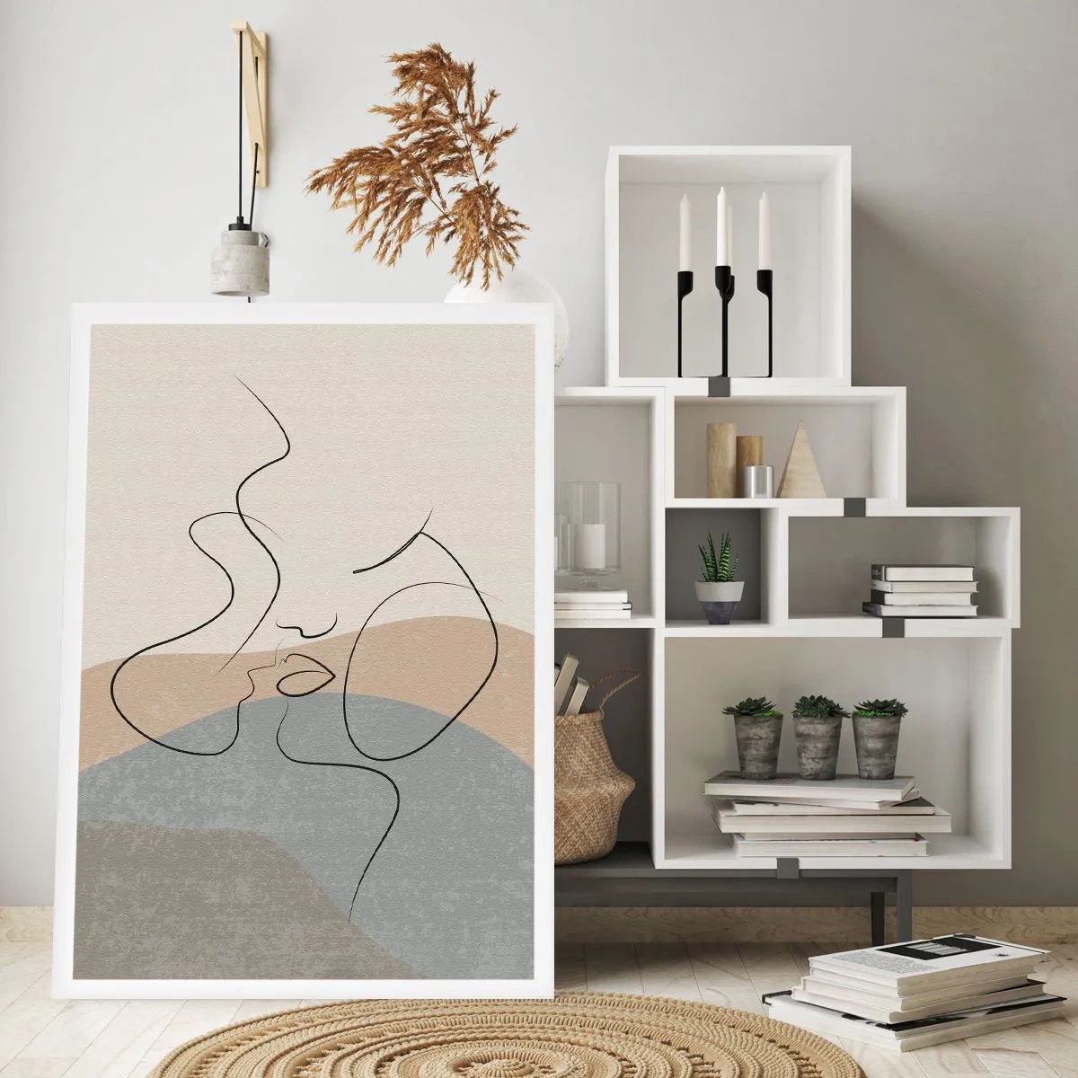 Plakat - Jak muśnięcie pędzlem - 61x91 cm