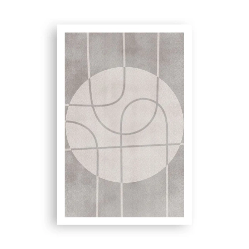 Plakat - Koliście i na wprost - 61x91 cm