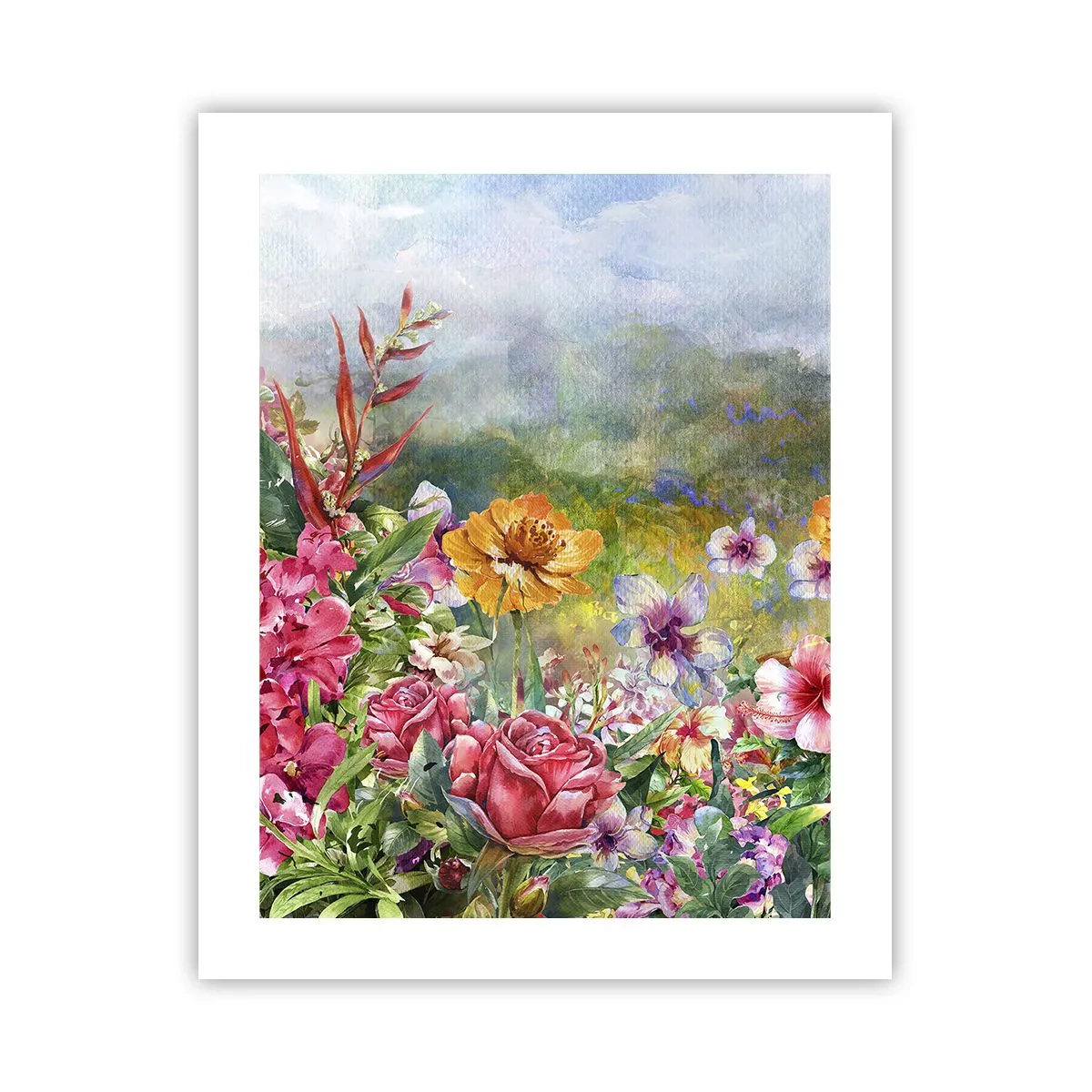 Plakat - Ogród, który oszalał - 40x50 cm