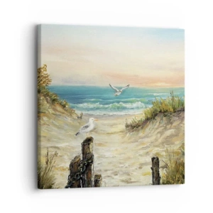Obraz na płótnie - Bezwietrzne zacisze - 30x30 cm