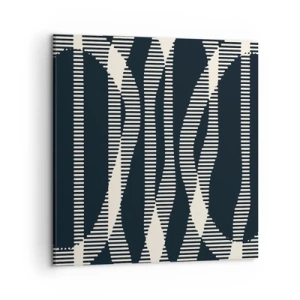 Obraz na płótnie - Próba przełamania ciemności - 50x50 cm