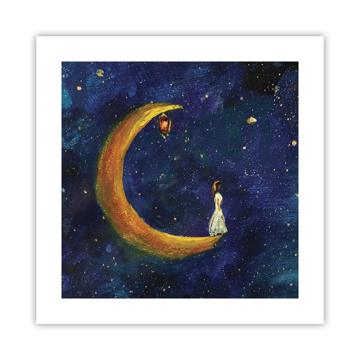 Plakat - Wołanie świata - 40x40 cm