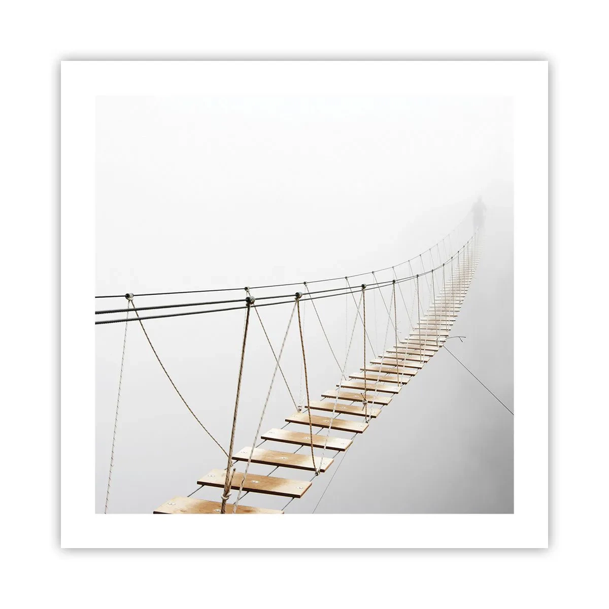 Plakat - Dokąd cię zaprowadzi? - 50x50 cm