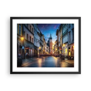 Plakat w czarnej ramie - Krakowski czar - 50x40 cm