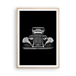 Plakat w ramie jasny dąb - Prawdziwy gentelman - 70x100 cm