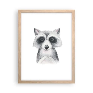 Plakat w ramie jasny dąb - Chwila na wzruszenie - 30x40 cm