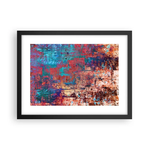 Plakat w czarnej ramie - Pamięć i niepamięć - 40x30 cm