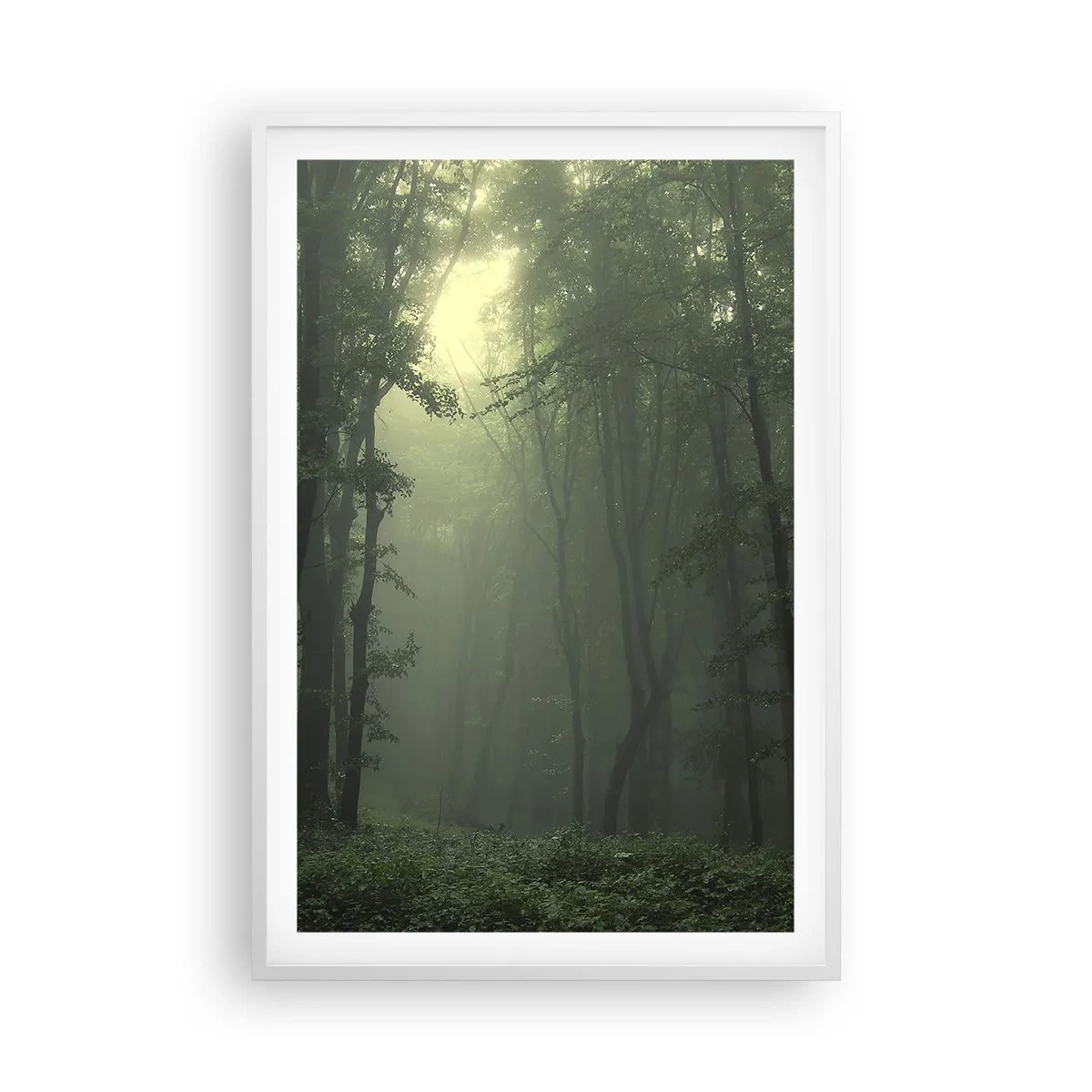 Plakat w białej ramie - Zanim się obudzi - 61x91 cm