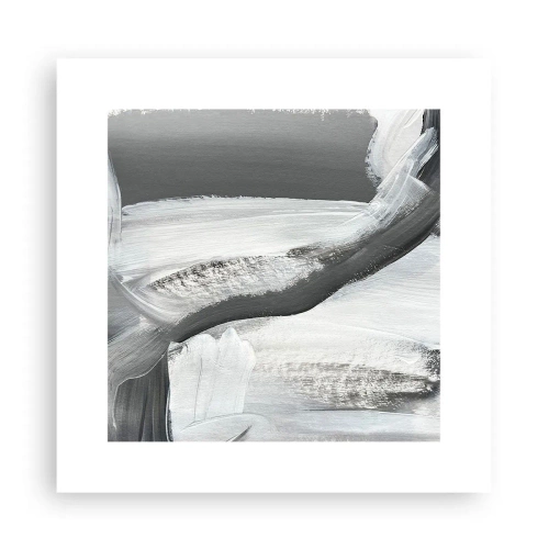Plakat - Zdecydowanym ruchem - 30x30 cm