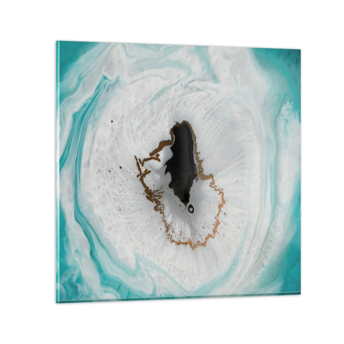 Obraz na szkle - Wniknąć do wnętrza - 60x60 cm