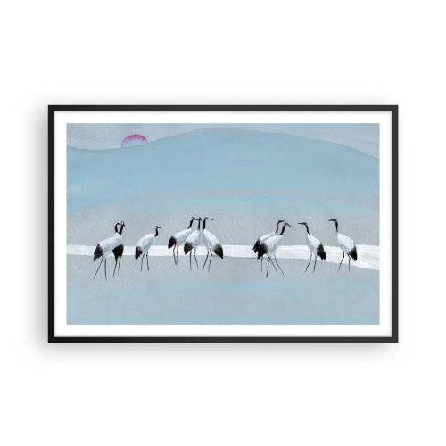 Plakat w czarnej ramie - Po gorącym dniu - 91x61 cm