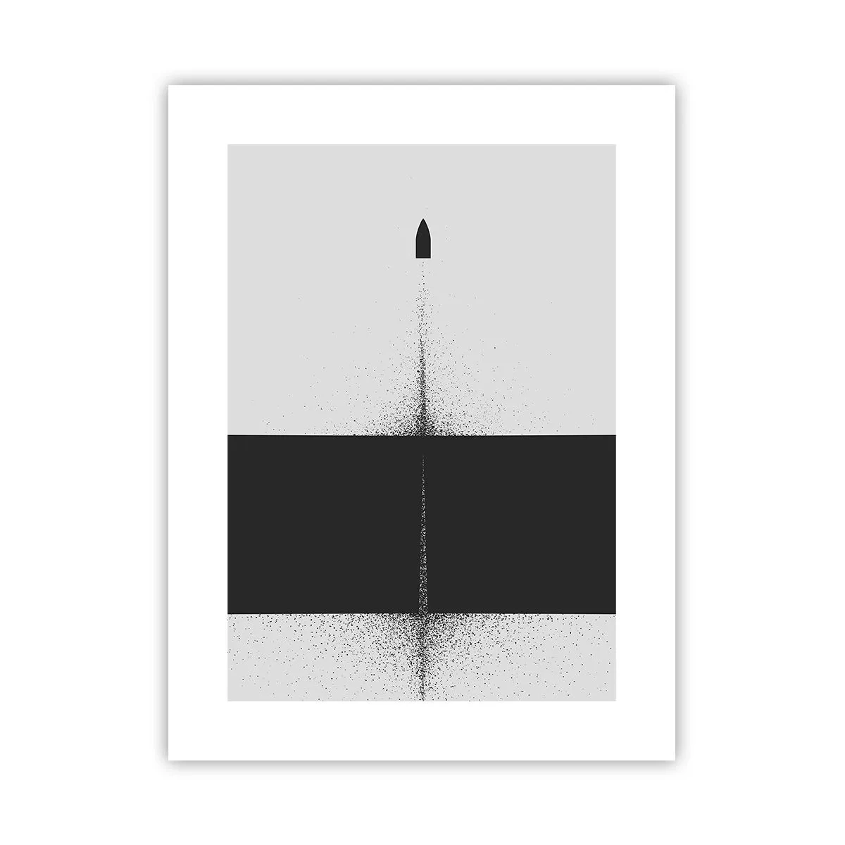 Plakat - Prosto do celu - 30x40 cm