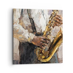 Obraz na płótnie - Czas na solo - 70x70 cm