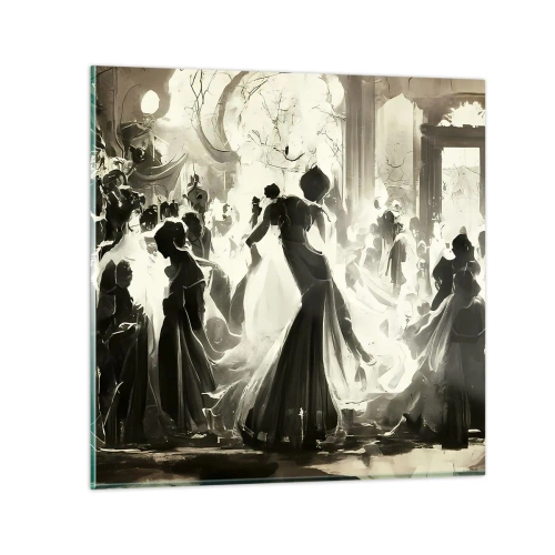 Obraz na szkle - Wielka maskarada - 70x70 cm