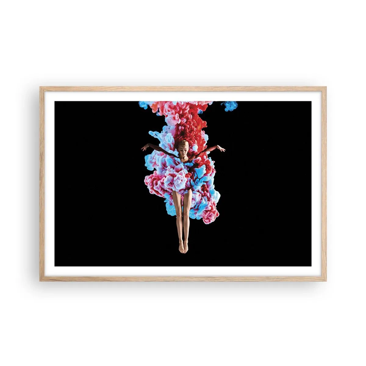 Plakat w ramie jasny dąb - W pełnym rozkwicie - 91x61 cm