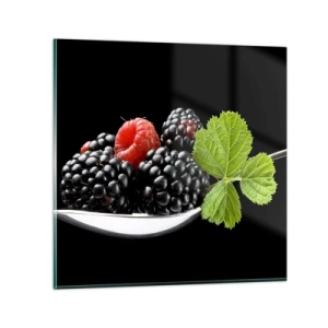 Obraz na szkle - Smak świeżości - 30x30 cm
