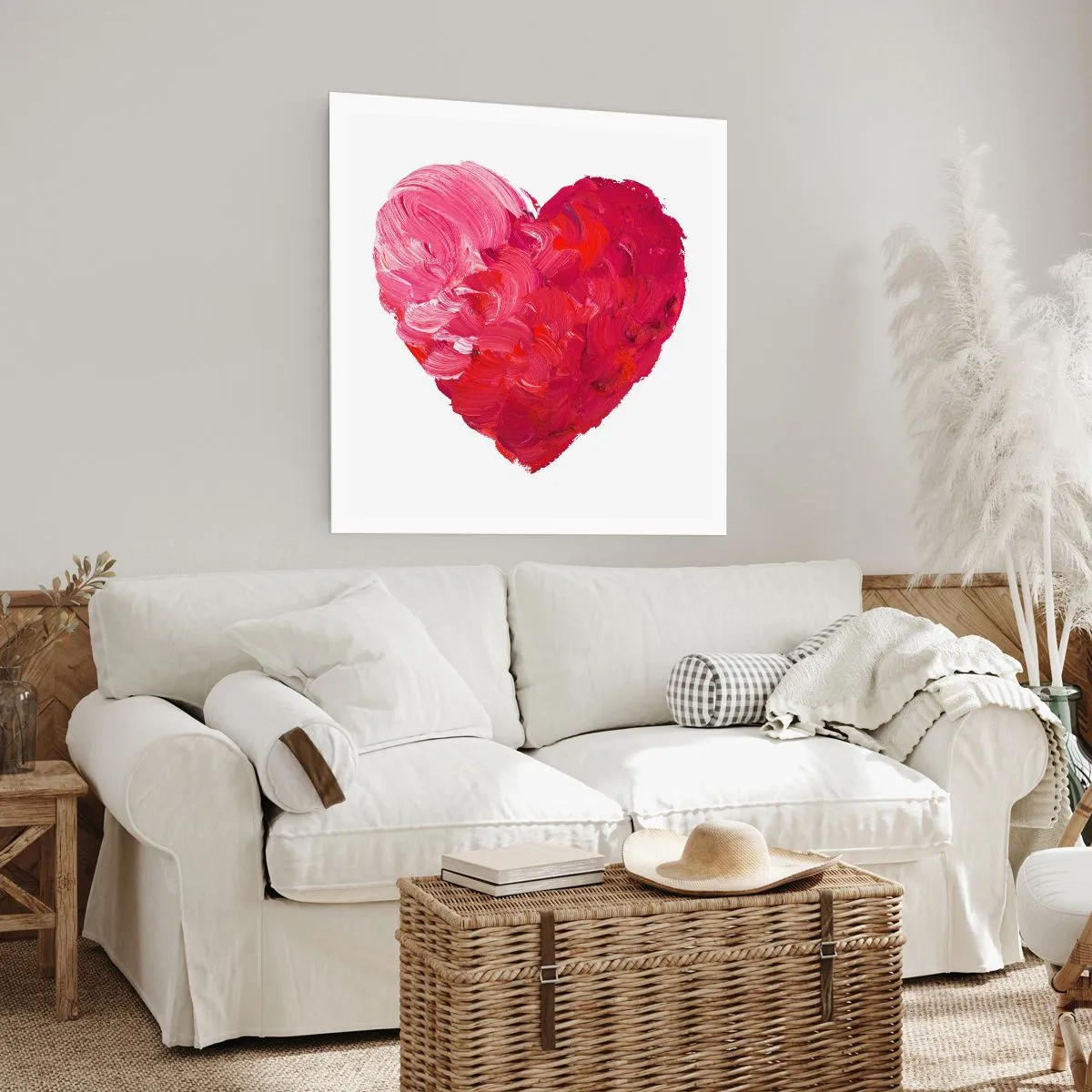 Plakat - All you need is love - 60x60 cm