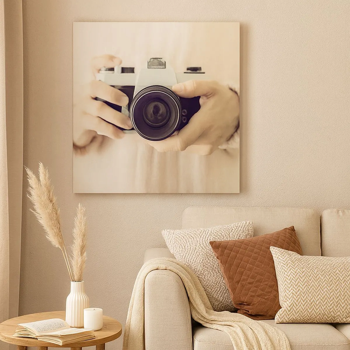 Obraz na płótnie - By widzieć więcej… - 30x30 cm