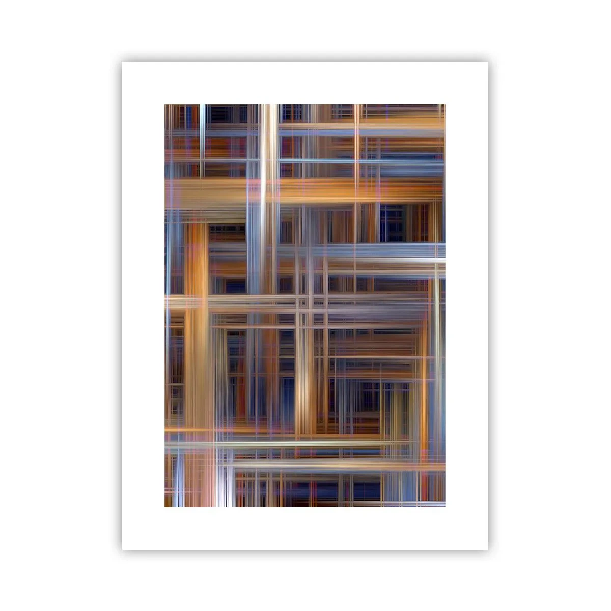 Plakat - Utkane ze światła - 30x40 cm