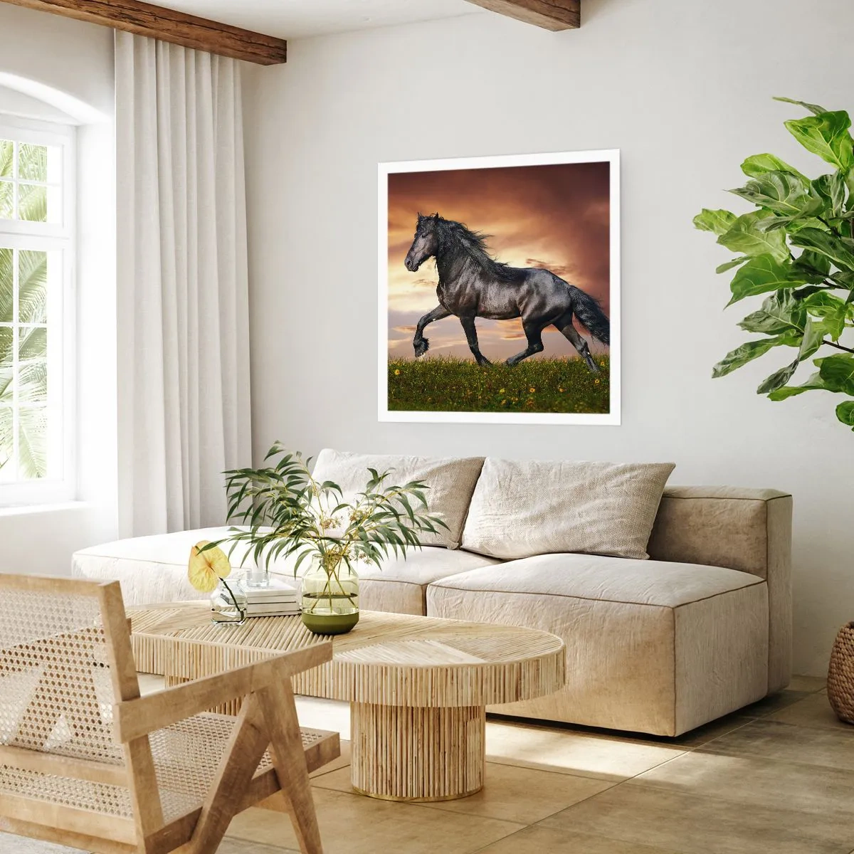 Plakat - Czarny książę - 30x30 cm