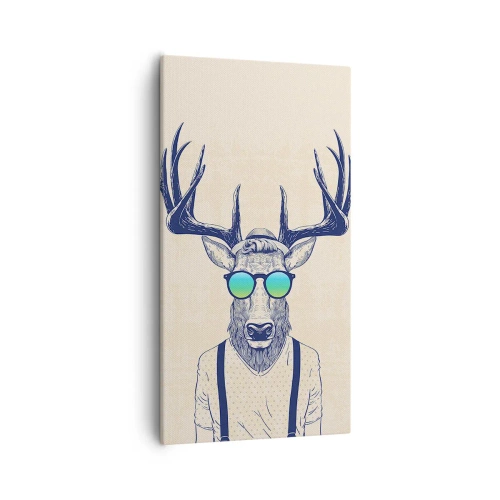 Obraz na płótnie - A kogo się spodziewałeś? - 55x100 cm