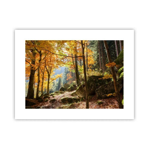 Plakat - Czas na odpoczynek - 40x30 cm