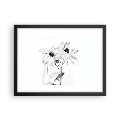 Plakat w czarnej ramie - Nikt nie chce być sam - 40x30 cm