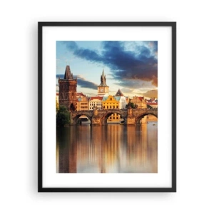 Plakat w czarnej ramie - Piękna od wieków - 40x50 cm