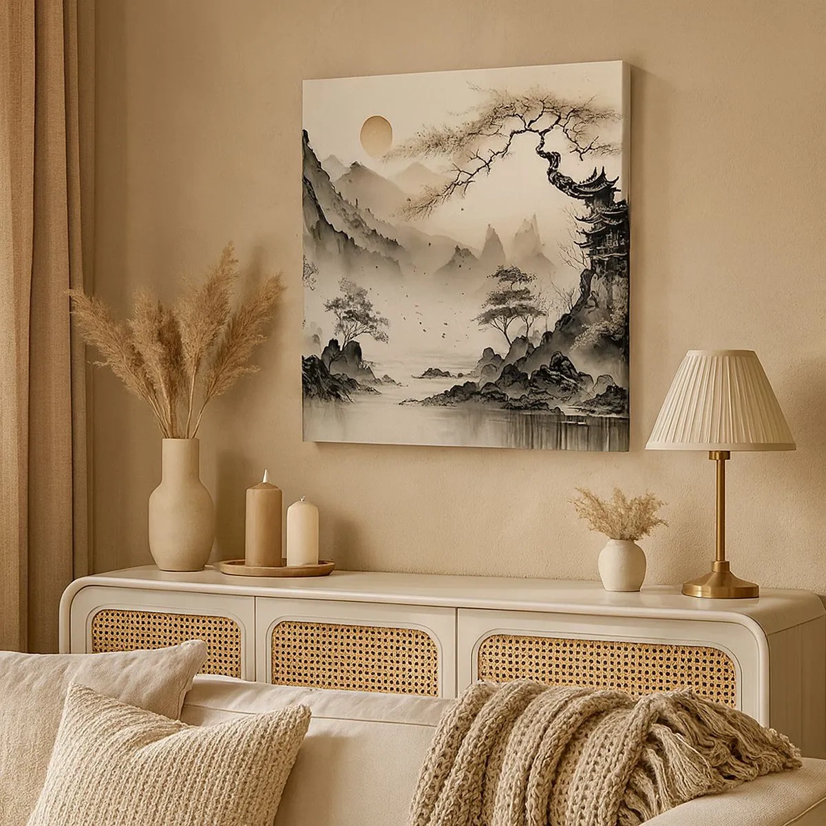 Obraz na płótnie - Niepowtarzalny urok orientu - 30x30 cm