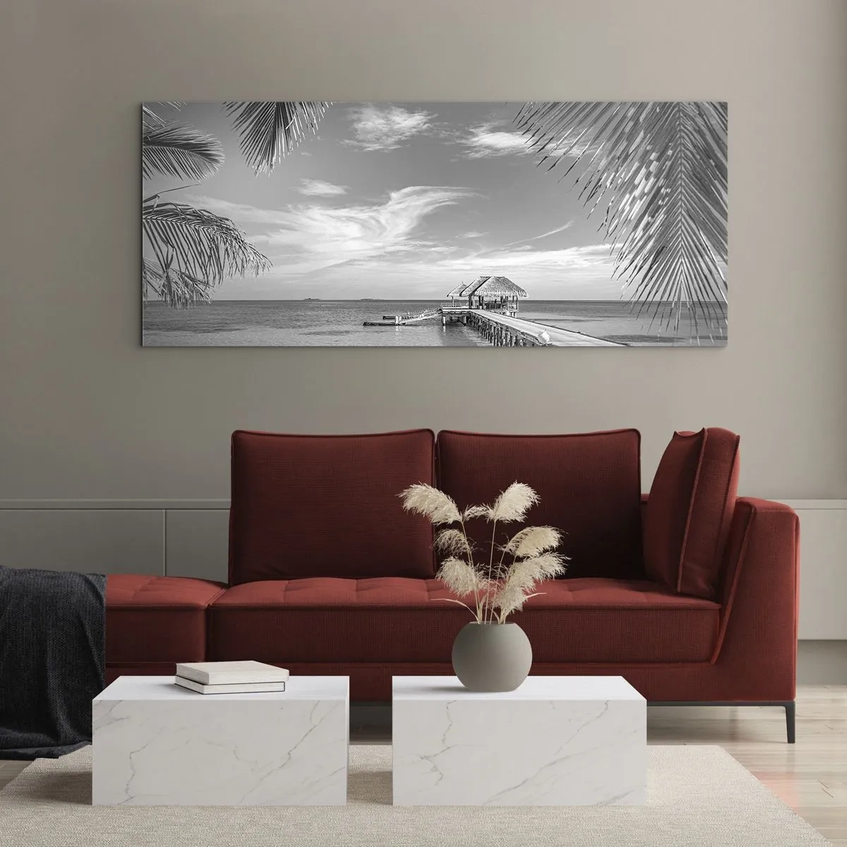 Obraz na szkle - Wspomnienie czy marzenie? - 100x40 cm