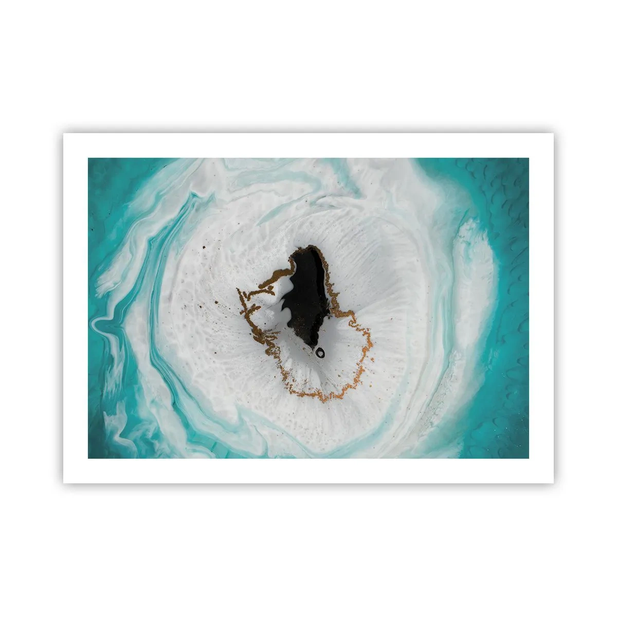 Plakat - Wniknąć do wnętrza - 70x50 cm