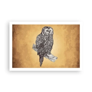 Plakat - Misterne ornamenty mądrości - 91x61 cm