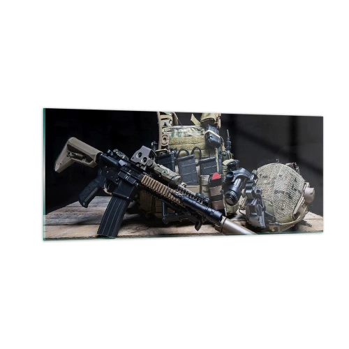 Obraz na szkle - Spocznij! - 100x40 cm